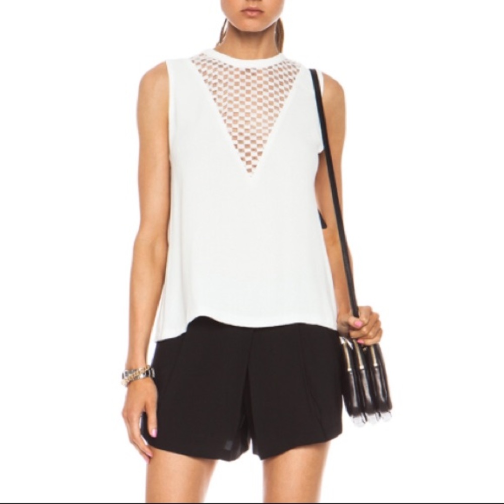 A.L.C. black tufted bag